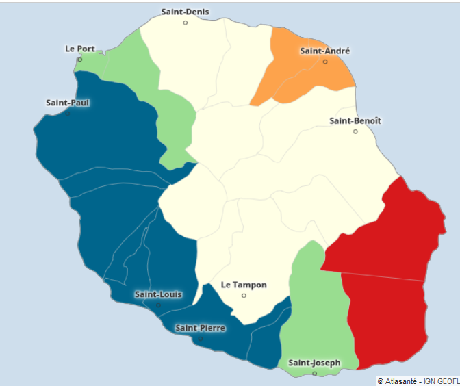 Zonage Ile De La Reunion Federation Nationale Des Orthophonistes